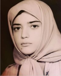 معصومیت چهره الهه رضایی در نوجوانی + عکس