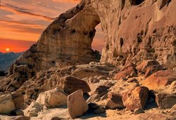 پارک ملی تیمنا؛ دیدنی اسرارآمیز و زیبا در فلسطین