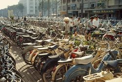 دوچرخه های بازمانده از جنگ ویتنام + عکس