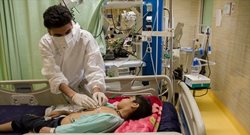 حال اورژانسی کودکان در بیمارستان ابوذر اهواز + عکسها