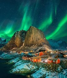 شب های زیبای نروژ + عکسها