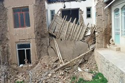 خانه عالم نامدار هیدج بطور کامل تخریب شد