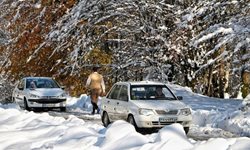 طبیعت زیبای زمستانی بهمنان + عکسها