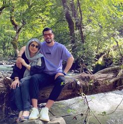 سعید عزت اللهی در کنار مادرش + عکس