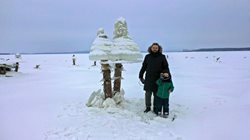 قارچ های یخی در روسیه + عکسها