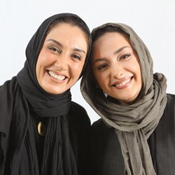 عکسی جالب از هدیه تهرانی و هانیه توسلی