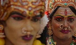 گریم زنان هندی در جشنواره + عکس
