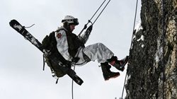 مسابقه کوهنوردی اسکی ارتشی روسیه + عکسها