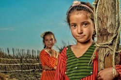 تصاویری زیبا از کودکان هورنشین عراق