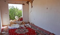 خسارات زلزله در روستای شورک خراسان شمالی + عکسها