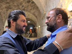 مهران احمدی و حامد بهداد در سریال «می خواهم زنده بمانم» + عکس