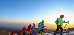 صعود به قله یخچال همدان + عکسها