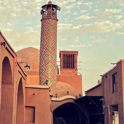 زیبایی معماری خشتی در یزد + عکس
