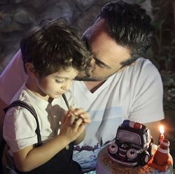 جشن تولد پسر مجری تلویزیون + تصاویر