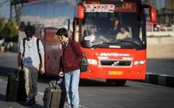 افزایش کرایه روزانه اتوبوس ها پس از موج سفرهای زمینی به ارمنستان
