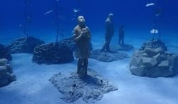 یک موزه زیردریایی در کشور قبرس افتتاح شد