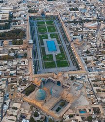نمایی هوایی از نقش جهان اصفهان + عکس