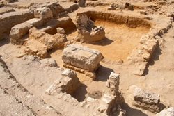 کشف بقایای یک سکونتگاه تاریخی در شهر بندری اسکندریه