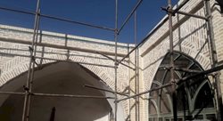 مرمت مسجد جامع صفوی ماربین اردستان