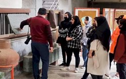 بازدید دانش آموزان از آثار تاریخی شاخص استان گلستان
