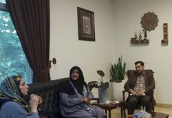 نشست مشترک مدیر مجموعه نیاوران با انجمن ناشنوایان ایران