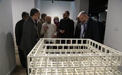 آیین افتتاح نمایشگاه مینی مالیسم و کانسپچوال آرت در موزه هنرهای معاصر تهران برگزار شد