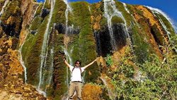 آبشار پونه زار یکی از بهترین جاذبه های گردشگری استان اصفهان است