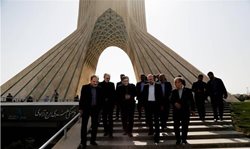 بازدید وزیر ارشاد از مجموعه فرهنگی هنری برج موزه آزادی تهران