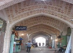 بازار سهرابی یکی از بهترین بازارهای استان کرمان است