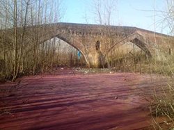 پل خشتی تجن گوکه یکی از پل های دیدنی استان گیلان است
