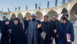وزیر میراث فرهنگی از طرح مرمت امامزاده حسین قزوین بازدید کرد