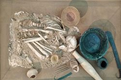 گورنهاده های خاتون شش هزار ساله چگاسفلی به موزه شوش منتقل شدند