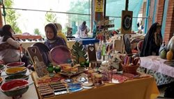 برگزاری ششمین پنجشنبه بازار صنایع دستی در باغ هنر منطقه فرهنگی و گردشگری عباس آباد