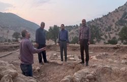 شروع فصل چهارم کاوش های نجات بخشی گورستان باستانی ده پایین سادات محمودی