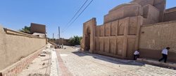 پایان مرمت و ساماندهی حریم درجه یک مسجد جامع تاریخی فرومد