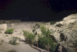 اتمام پروژه روشنایی دره باستانی لیر سیراف بوشهر