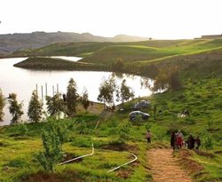 دریاچه مصنوعی سراب باغ یکی از دیدنی های استان ایلام است