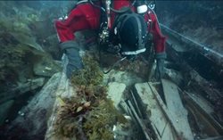 کشف 275 اثر تاریخی در بقایای یک کشتی قرن نوزدهمی در کانادا