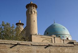 وزیر میراث فرهنگی کشور از مسجد جامع بروجرد بازدید کرد