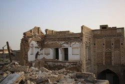 خانه تاریخی آرامش دزفول در حال فروریختن است