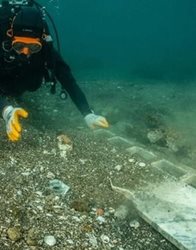 بقایای معبد غرق شده نبطی ها در سواحل ایتالیا کشف شد
