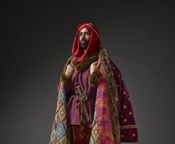 لباس سوارکار عالی مرتبه هخامنشی در نمایشگاهی در موزه بریتانیا بازآفرینی شد