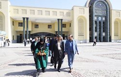 وزیر میراث فرهنگی کشور به سمیرم سفر کرد