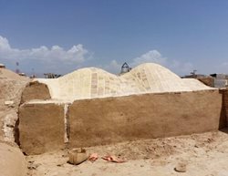شروع مرمت سقف بازار تاریخی سمنان