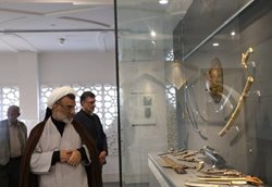 دبیر شورای عالی انقلاب فرهنگی از پردیس موزه ای دفینه بازدید کرد