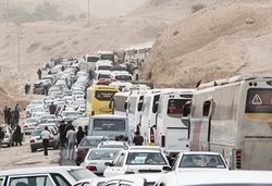 62.6 درصد زائران اربعین امسال با خودروی شخصی خود را به مرز عراق رساندند
