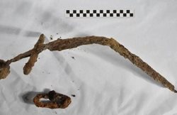 کشف بقایای یک شمشیر متعلق به دوران جنگهای صلیبی در فنلاند