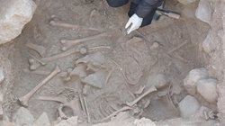 کشف بقایای تدفین چهار انسان در کاوش نجات بخشی محوطه 5 حوضه آبگیر سد مراش