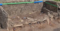 کشف اسکلتهایی بدون جمجمه در مقبره ای سنگی در سوئد