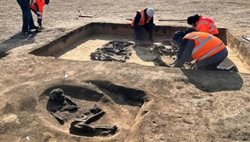 کشف یک محل دفن نوسنگی در آلمان